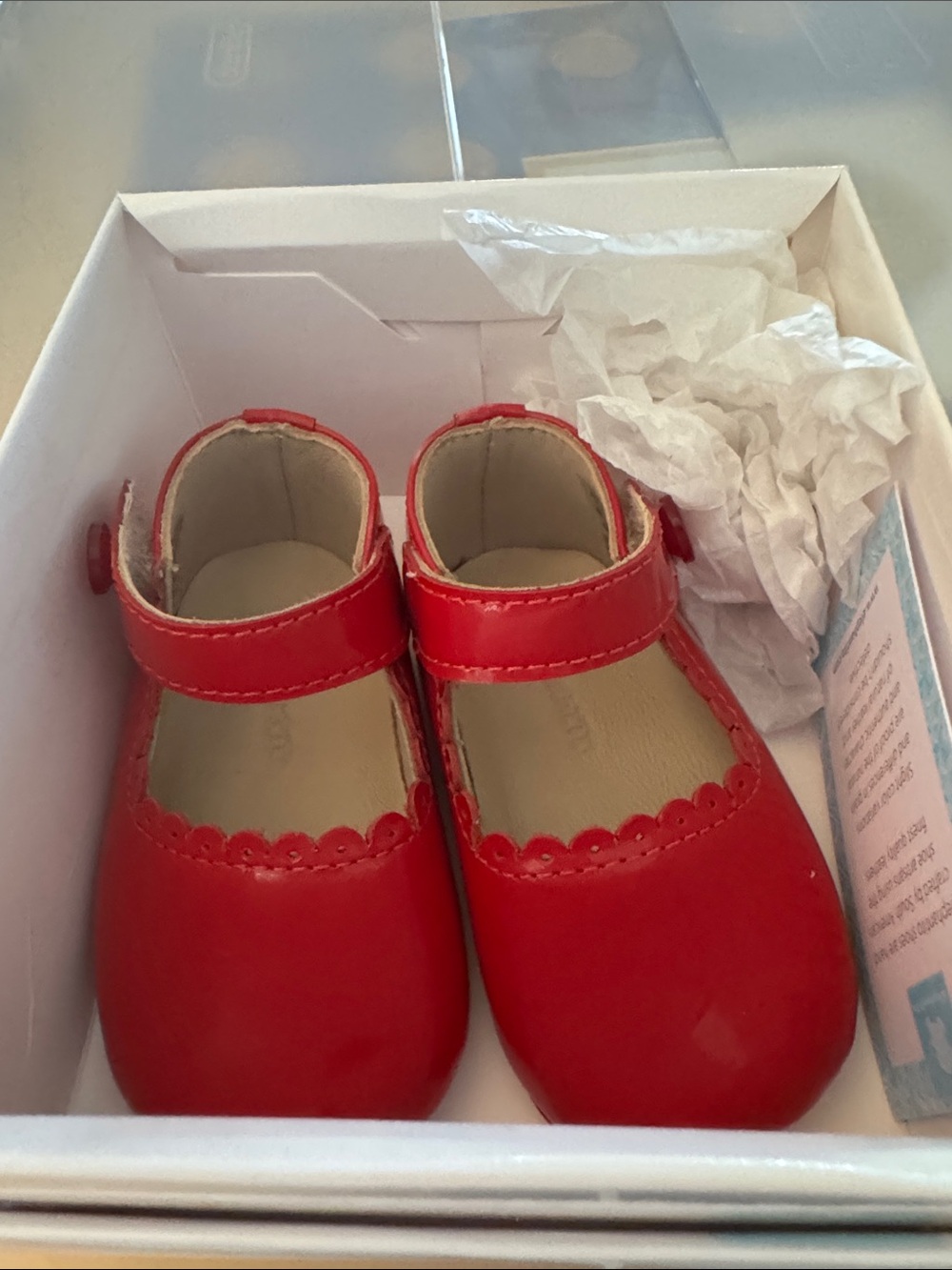 BABY Classic Red Mary Jane Kids Shoes - Comfortable Strap